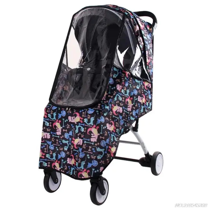 "Ultimate Protection for Your Baby Stroller - Waterproof and Windproof Travel Shield to Keep Your Little One Safe from Dust and Rain"